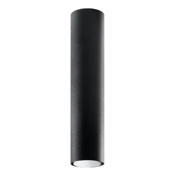 Lustra Lagos Negru 6x6x40 cm