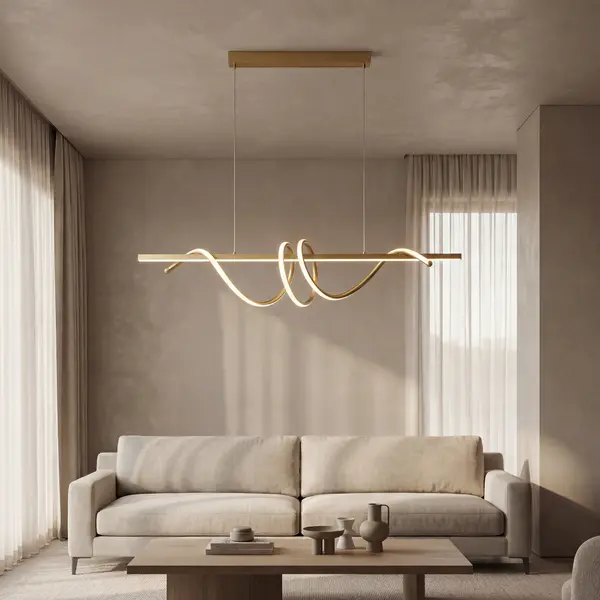 Lustra led aurie LEONIS 75W/3800LM 2700K-6500K - Default Title