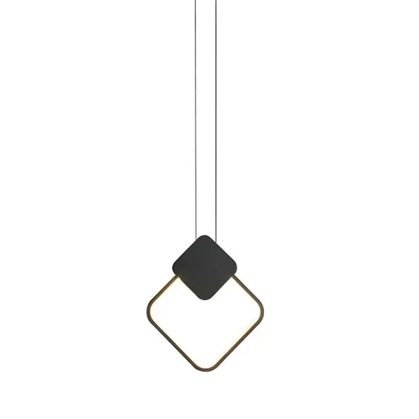 Lustra LED, Teebo, Negru, 23.5x20x29.5 cm