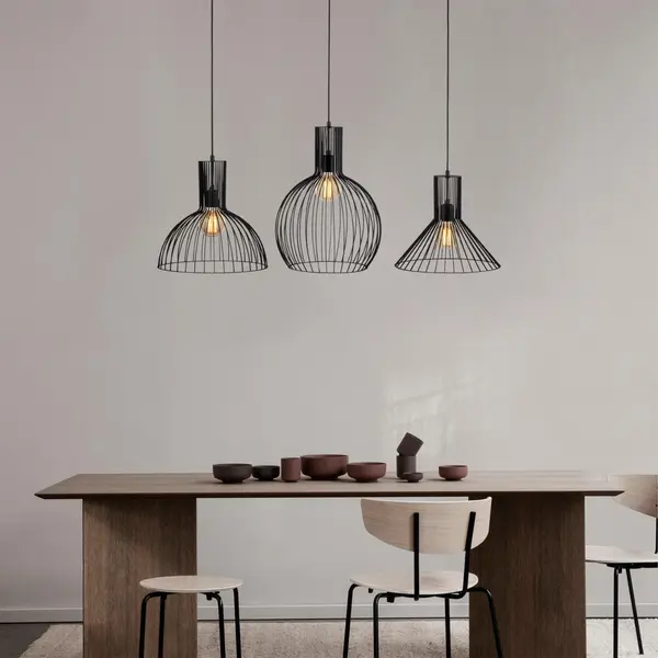 Lustra Luminar 68, Negru, 145x38x158 cm