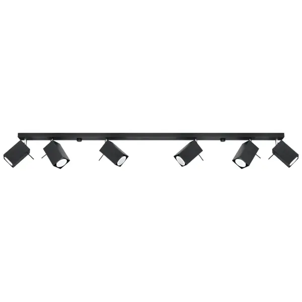 Lustra Merida Negru 118x6x16 cm