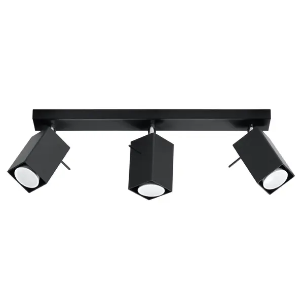 Lustra Merida Negru 45x6x16 cm