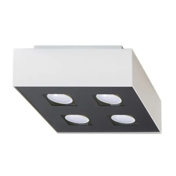 Lustra Mono Alb 24x24x11 cm