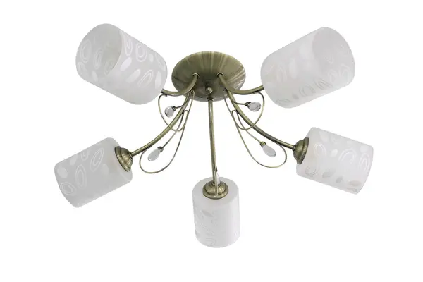 Lustra Morrison Alama+Alb 5xE27 60W