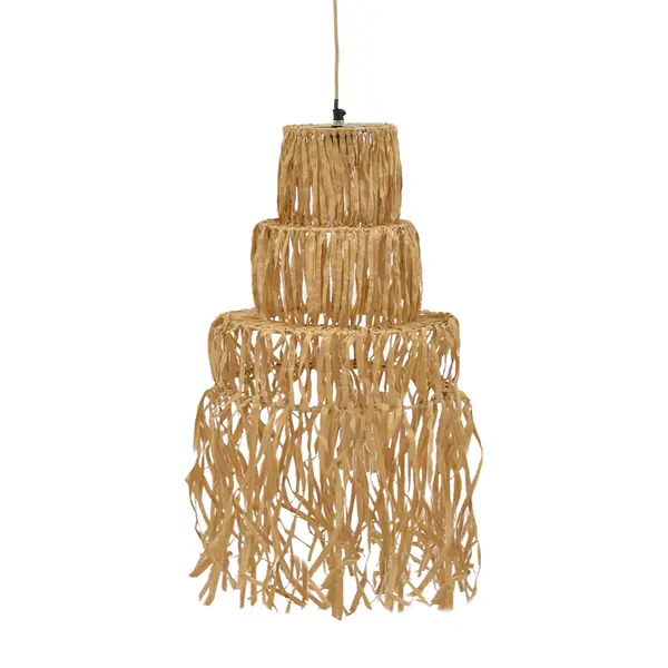 Lustra Nairan, Natural, 30x30x125 cm