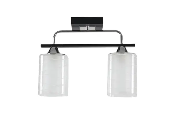 Lustra Niege Crom+Negru+Alb 2xE27 60W