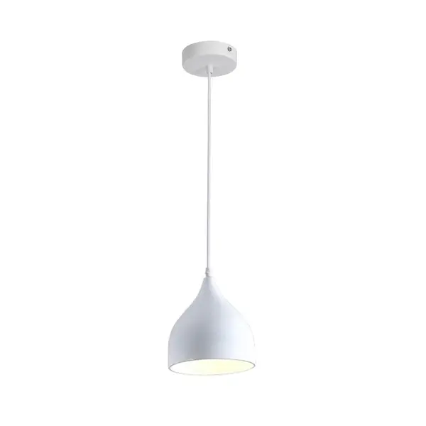 Lustra Perce metal alb 17x17x100 cm