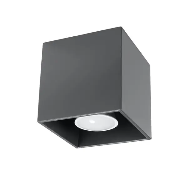 Lustra Quad Antracit 10x10x10 cm