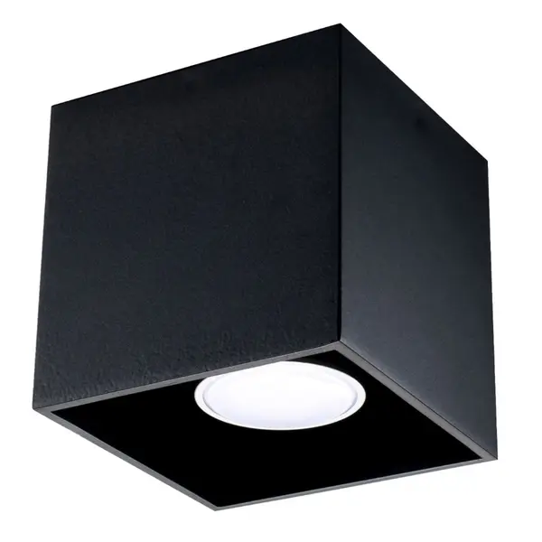 Lustra Quad Negru 10x10x10 cm