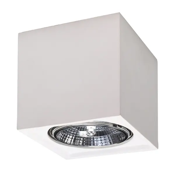 Lustra Seida din ceramica Alb 14x14x14 cm