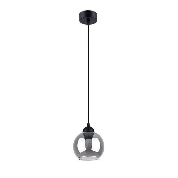 Lustra suspendata Alino Negru 15x15x130 cm