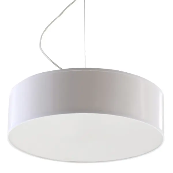 Lustra suspendata Arena Alb 35x35x111 cm