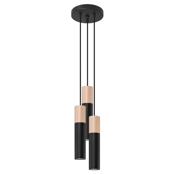 Lustra suspendata GU10 Pablo V2 6x30 Natural 20x20x100 cm