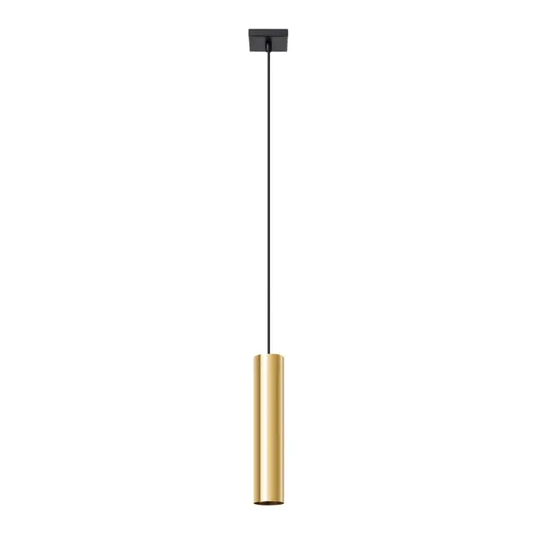 Lustra suspendata Lagos Auriu lucios 8x8x110 cm
