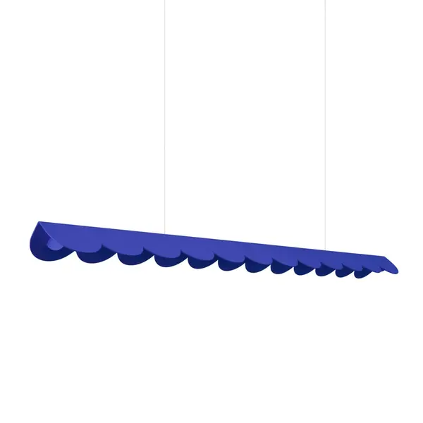 Lustra suspendata LED Biscuit Ultramarine 3000K 131x13x200 cm