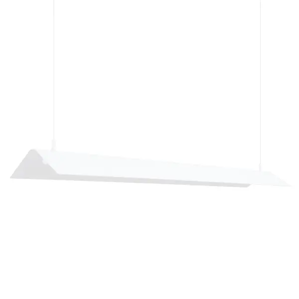 Lustra suspendata LED Elva Alb 4000K 150x27.5x200 cm