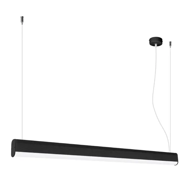 Lustra suspendata LED Farge Negru 4000K 120x8x150 cm