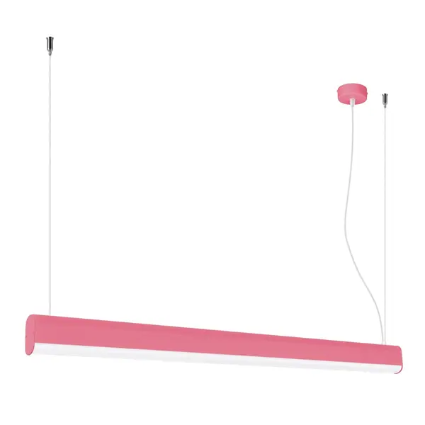 Lustra suspendata LED Farge Roz 4000K 120x8x150 cm