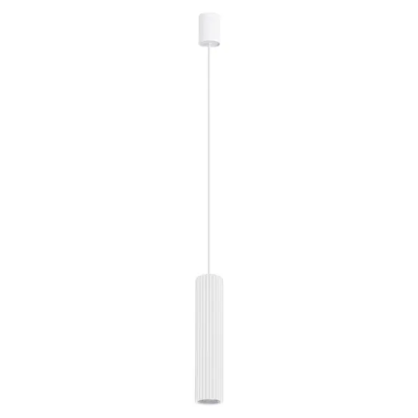 Lustra suspendata LED Ivar 1 Alb 3000K 6.4x6.4x200 cm