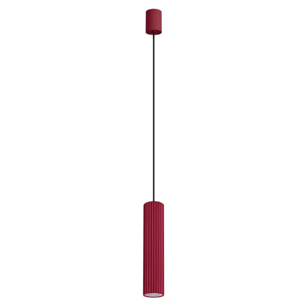 Lustra suspendata LED Ivar 1 Burgundy 4000K 6.4x6.4x200 cm