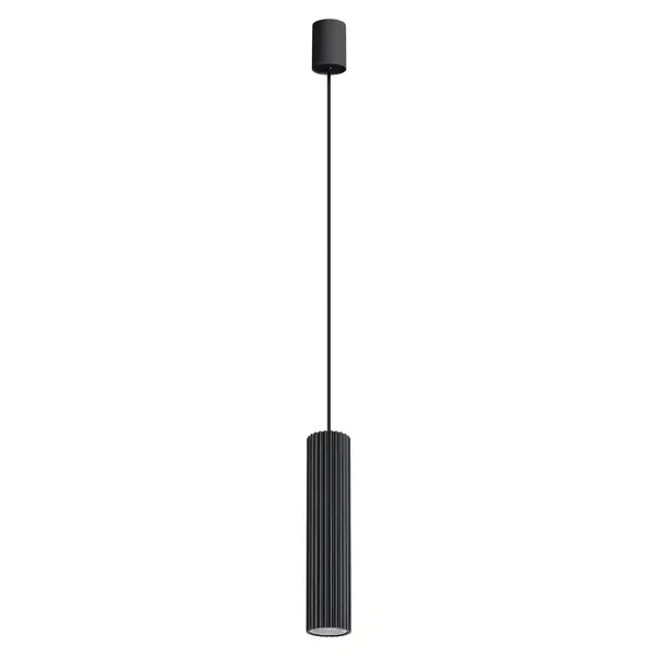 Lustra suspendata LED Ivar 1 Negru 3000K 6.4x6.4x200 cm