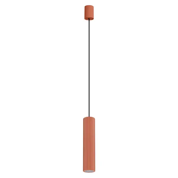 Lustra suspendata LED Ivar 1 Rosu 3000K 6.4x6.4x200 cm