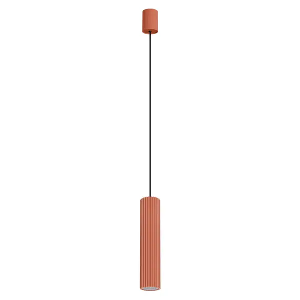 Lustra suspendata LED Ivar 1 Rosu 4000K 6.4x6.4x200 cm