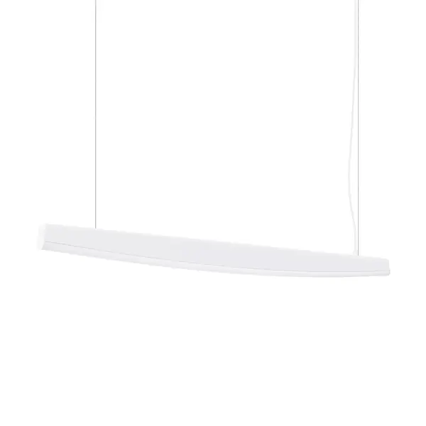 Lustra suspendata LED Jorun 120 Alb 4000K 120x3x210 cm