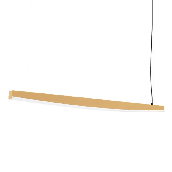 Lustra suspendata LED Jorun 150 Auriu 3000K 150x3x210 cm