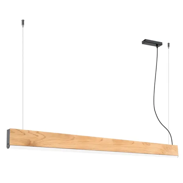 Lustra suspendata LED Lykke Stejar 3000K 150x3.5x150 cm