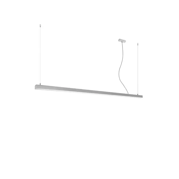 Lustra suspendata LED Pinne Gri 3000K 200x6x150 cm