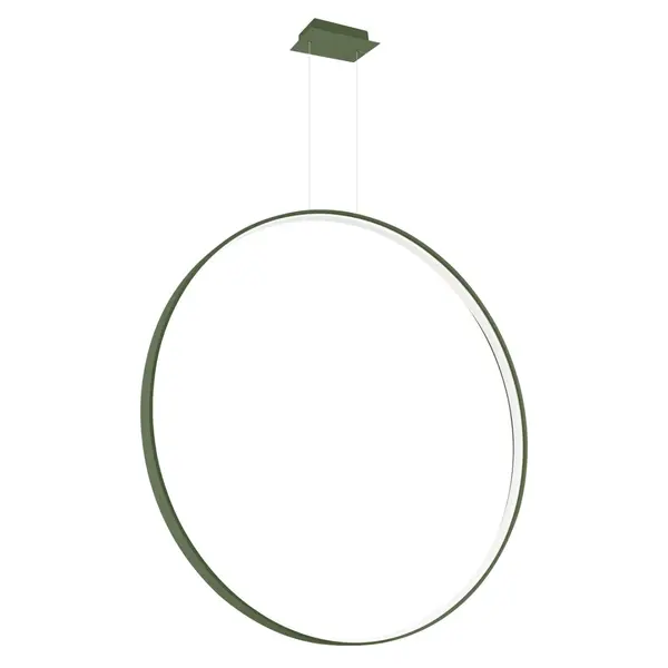 Lustra suspendata LED Rio 110 Olive 4000K 110x16x150 cm