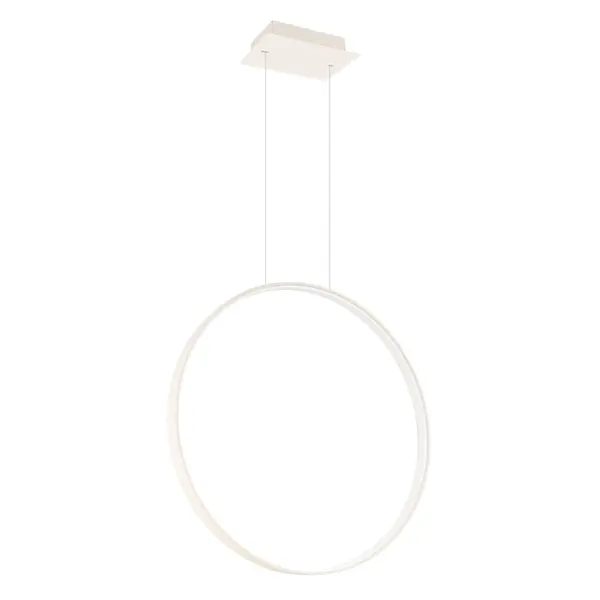 Lustra suspendata LED Rio 55 Bej 4000K 55x16x150 cm