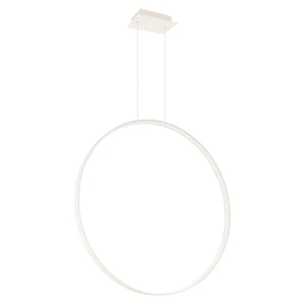 Lustra suspendata LED Rio 78 Bej 4000K 78x16x150 cm