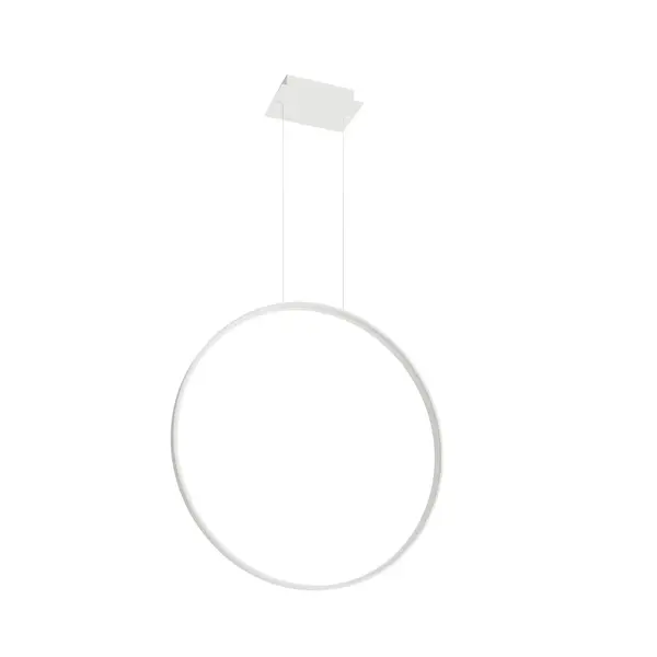 Lustra suspendata LED Rio Alb 4000K 78x16x150 cm