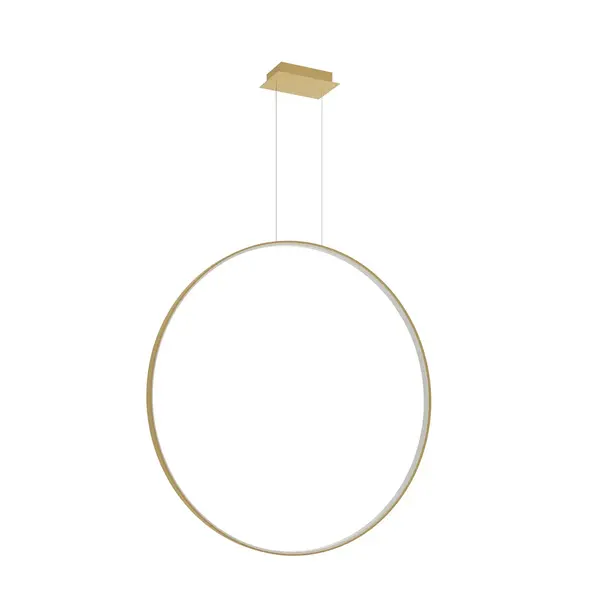 Lustra suspendata LED Rio Auriu 4000K 110x16x150 cm