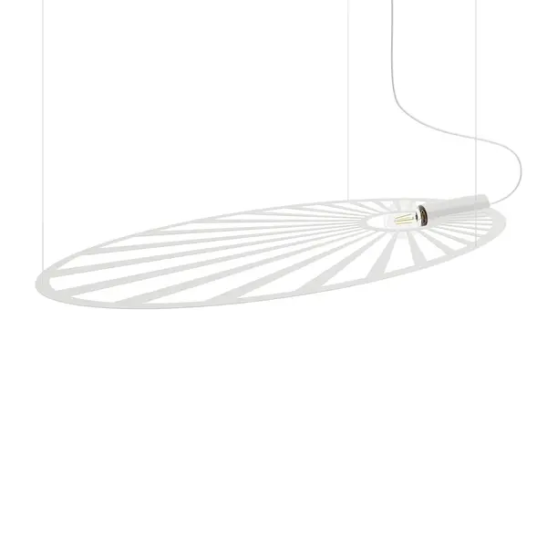 Lustra suspendata Lehdet Alb 110x80x150 cm