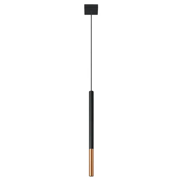 Lustra suspendata Mozaica Cupru 8x8x100 cm