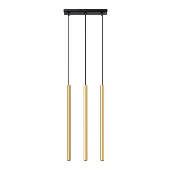 Lustra suspendata Pastelo Auriu lucios 30x5x100 cm