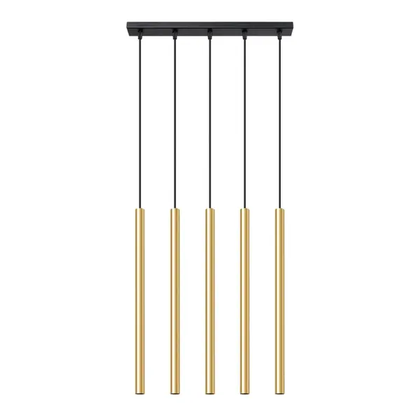 Lustra suspendata Pastelo Auriu lucios 45x5x90 cm