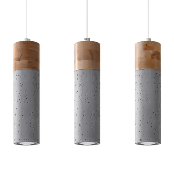 Lustra suspendata Zane Natural 45x6x120 cm