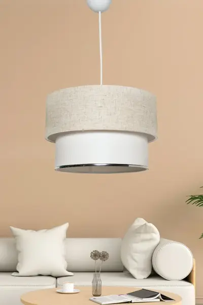 Lustra TM121 Crem Alb