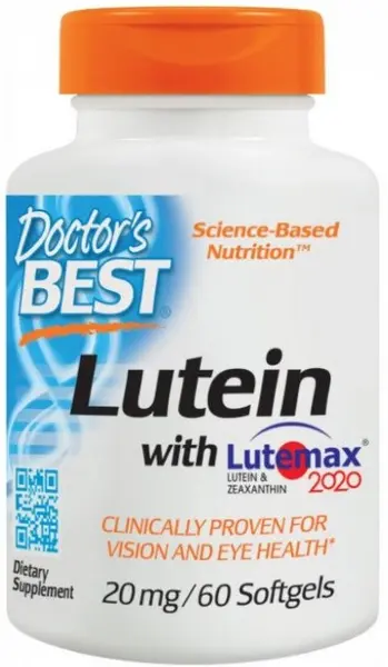 Lutein with Lutemax, 20 mg, 60 capsule, Doctor's Best