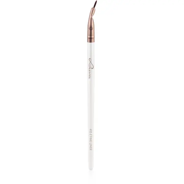 Luvia Cosmetics Elegance Fine Liner perie curbata pentru aplicarea eye-linerului 412 1 buc