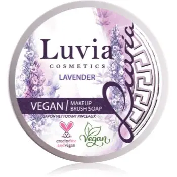 Luvia Cosmetics Lavender Brush Soap sapun pentru curatare pentru pensule cosmetice