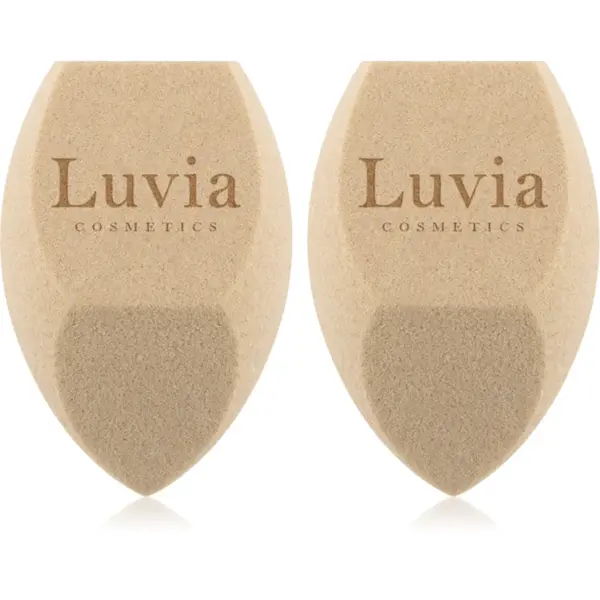 Luvia Cosmetics Tea Make-up Sponge Set burete pentru machiaj 2 buc