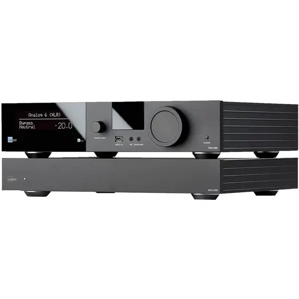 Lyngdorf Amplificator stereo de putere Lyngdorf SDA 2400, 2x200W in 8Ω