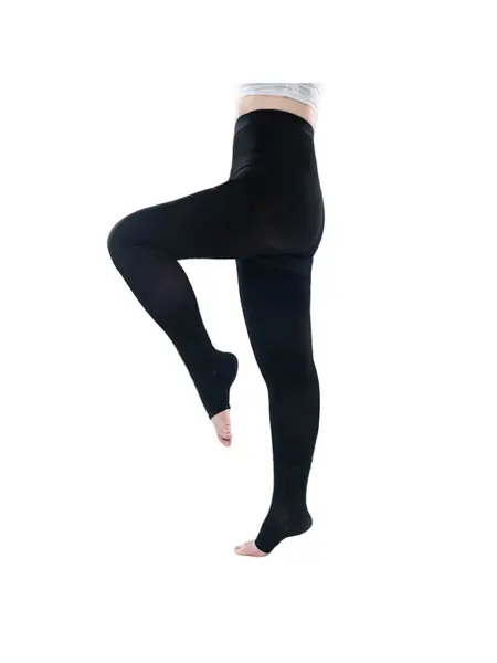 M - Ciorapi Compresivi Medicali Soxly Clasa I (15-21 mmHg) - Tip Pantalon - Negru - Vârf Deschis Ciorapi Compresivi Medicali Soxly Tip Pantalon Clasa I...