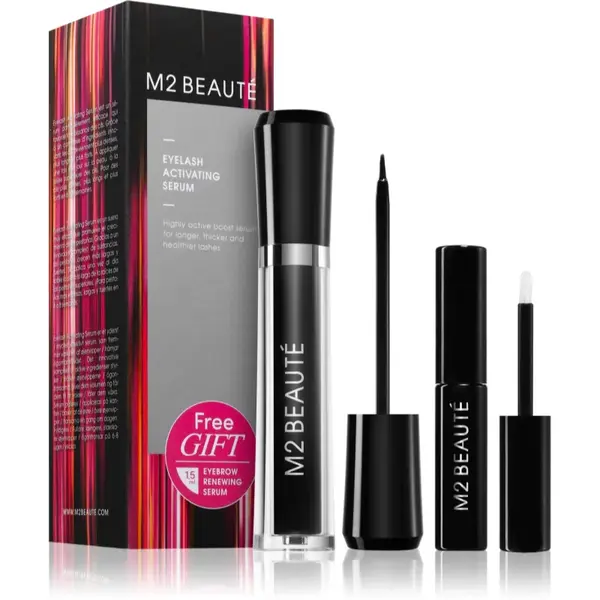 M2 Beauté Eyelash Activating Serum set cadou