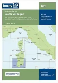 M9 South Sardegna. New ed, Sheet Map/Imray